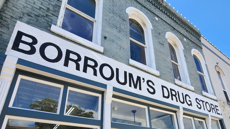 Borroum's storefront