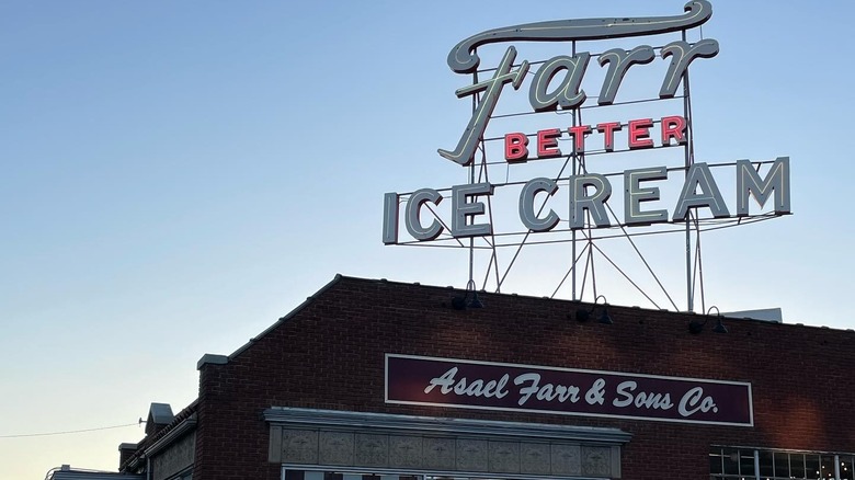 Farr better ice cream storefront