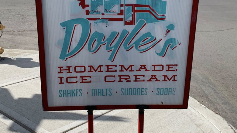 Doyle's store sign