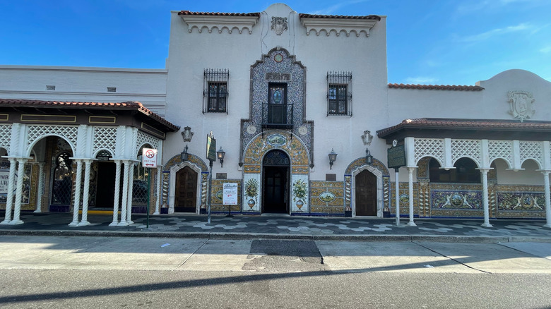 Exterior of Columbia Restaurant in Ybor City