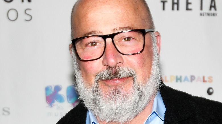 Andrew Zimmern with glasses