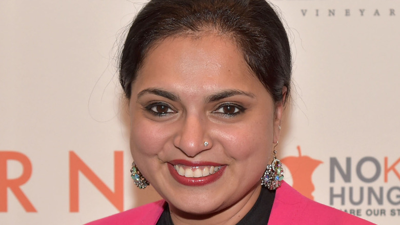 Close up of Maneet Chauhan