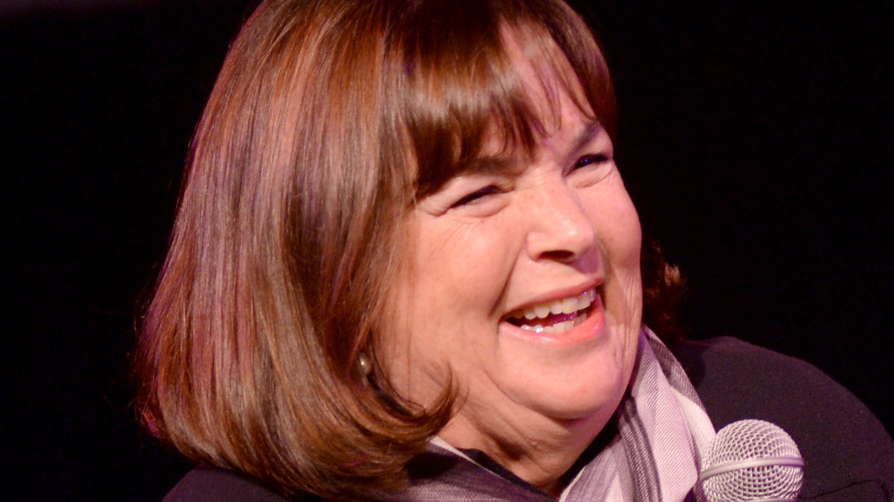 Ina Garten smiling at event