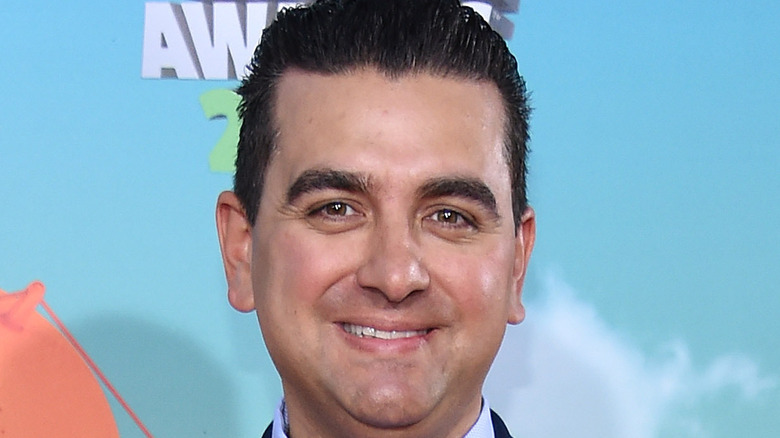 Buddy Valastro with slicked back hair