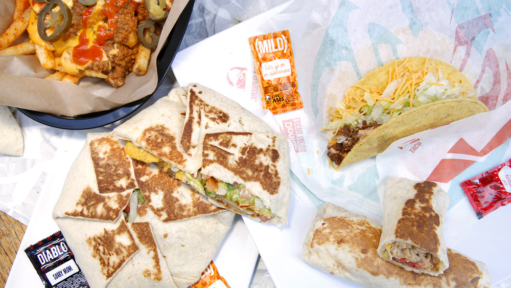 unhealthy Taco Bell menu items 