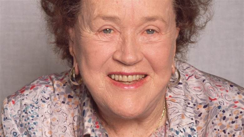 Julia Child close-up