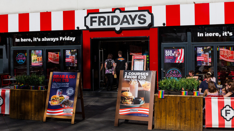 TGI Fridays flagship location in London's Leicester Square