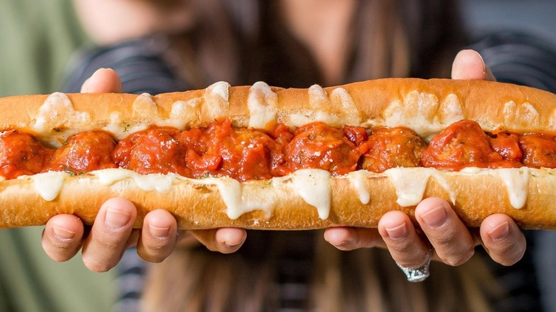 Subway meatball sub