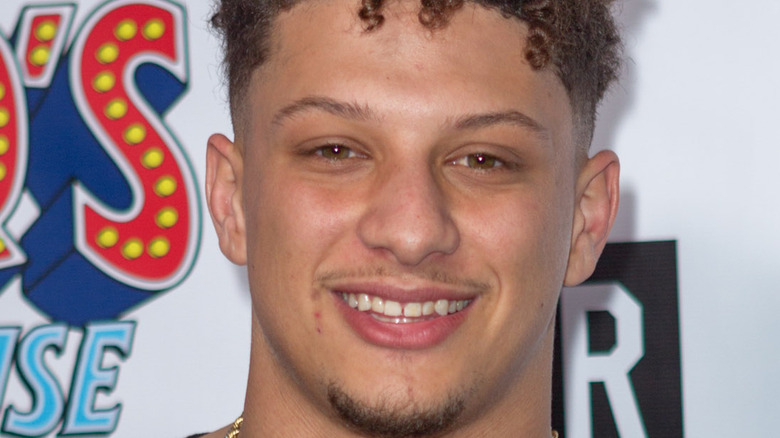 Patrick Mahomes close-up