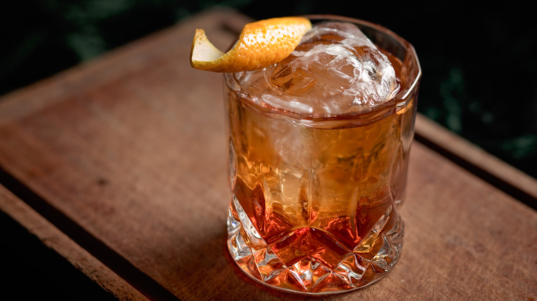 Old-fashioned cocktail 