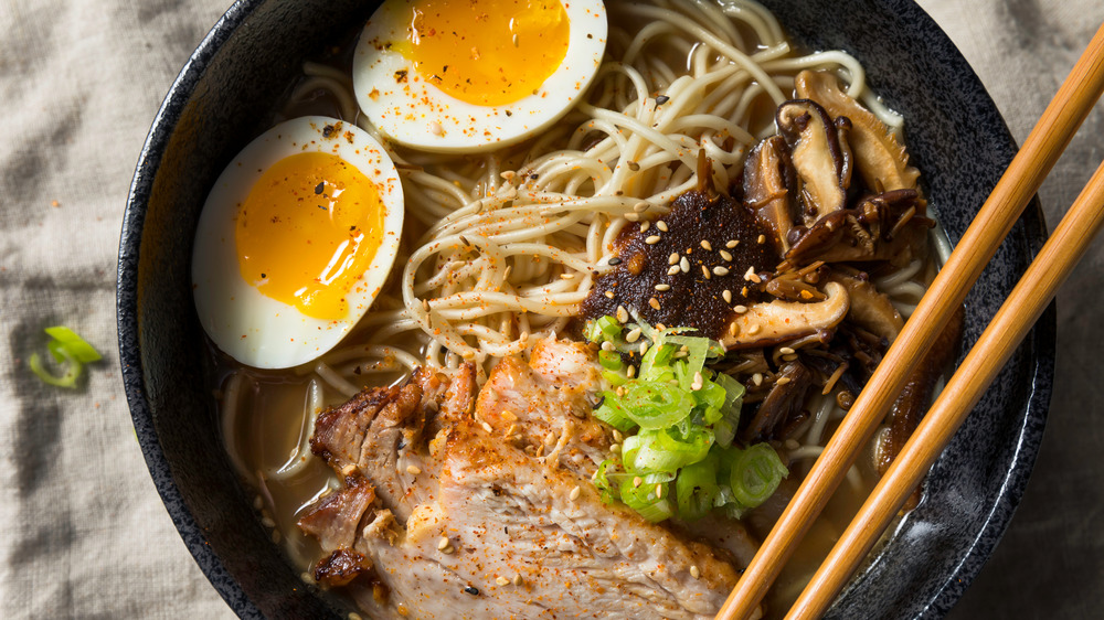 Ramen in a bowl