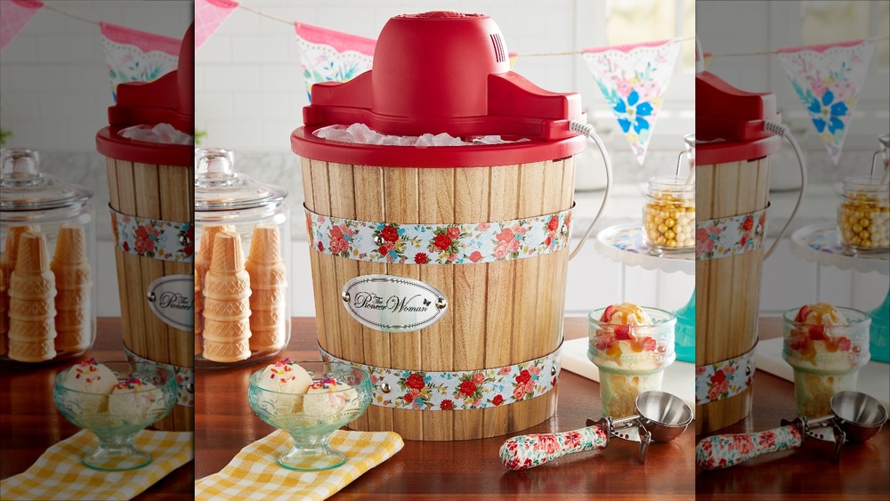 Pioneer woman ice cream maker