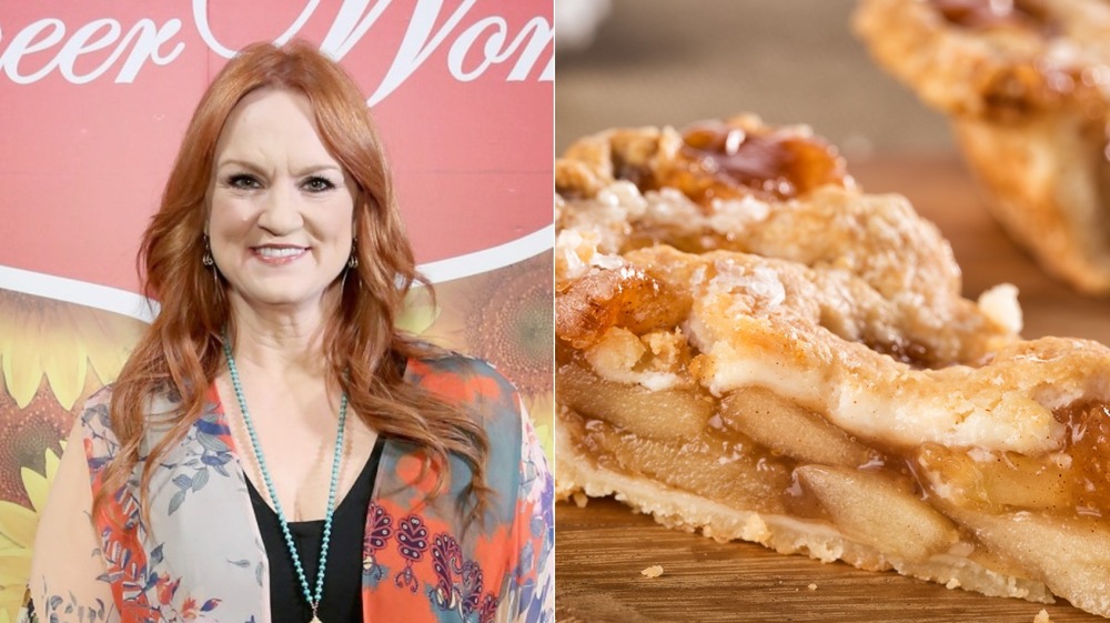 The Pioneer Woman Ree Drummond; Slice of apple pie