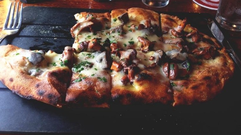 Serious Pie's Mushroom Pizza