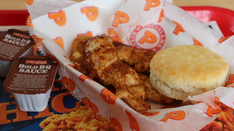 Popeyes meal