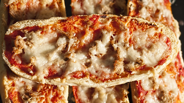 French bread pizza boats