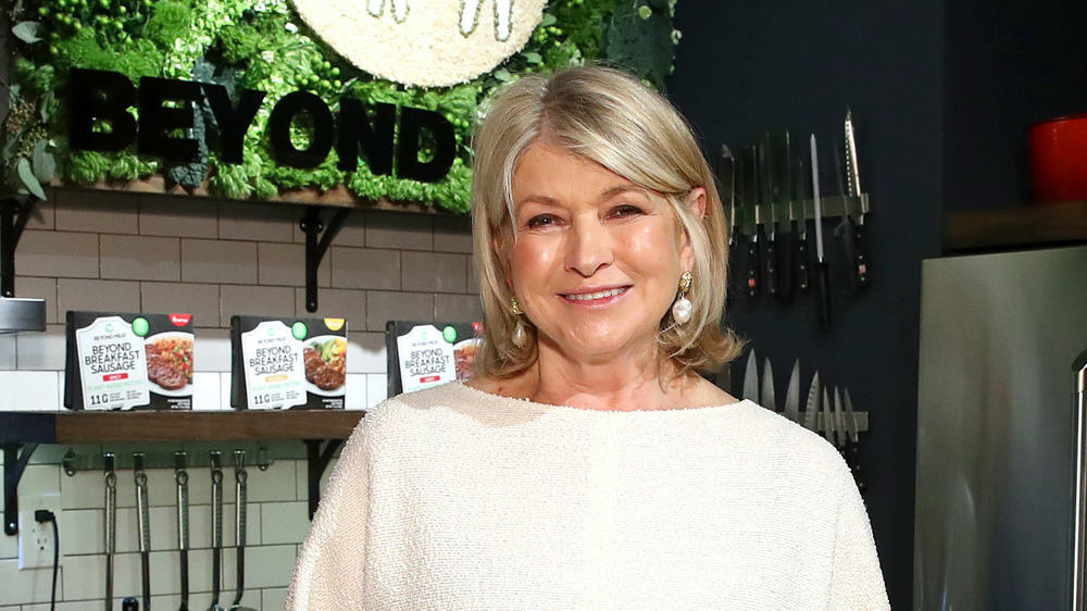 Martha Stewart promoting Beyond Meat