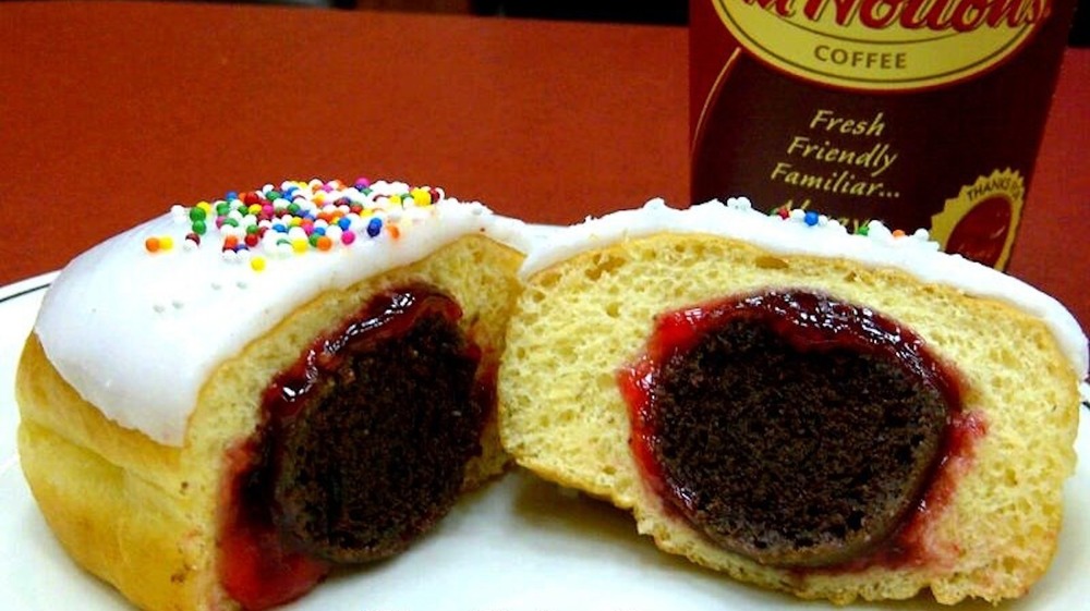 Priestley donut from Tim Hortons