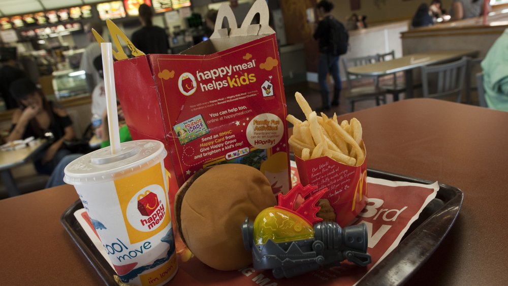  A happy meal at McDonald's