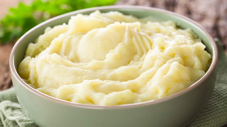 mashed potatoes without butter