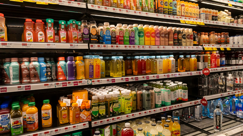 iced tea bottles