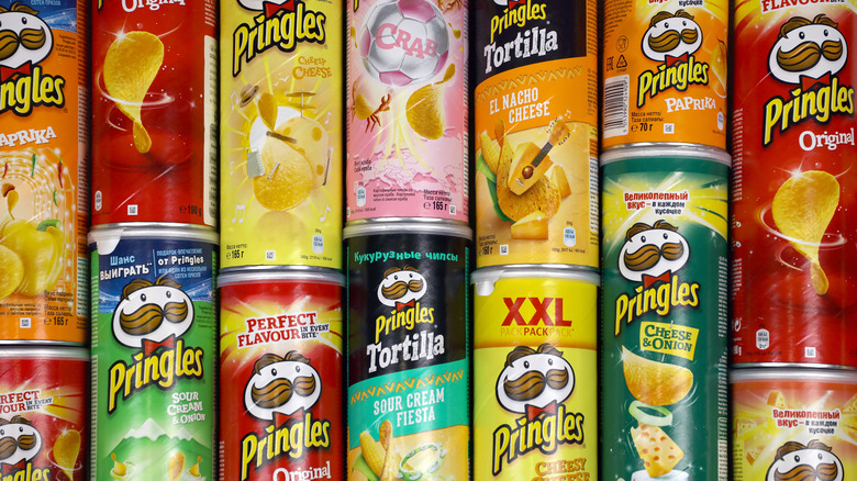 International Pringles flavors 