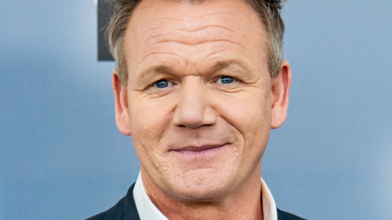 Close up of Gordon Ramsay