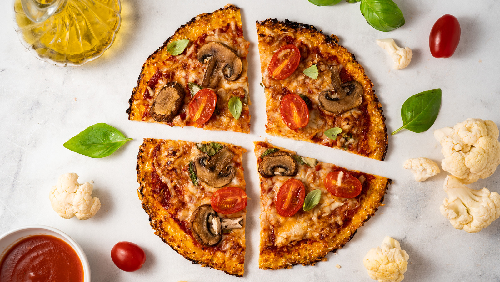 The Problem Some Aldi Shoppers Have With This Cauliflower Crust Pizza