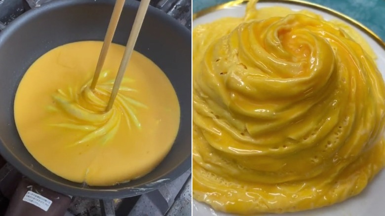 TikTok Omelet Technique