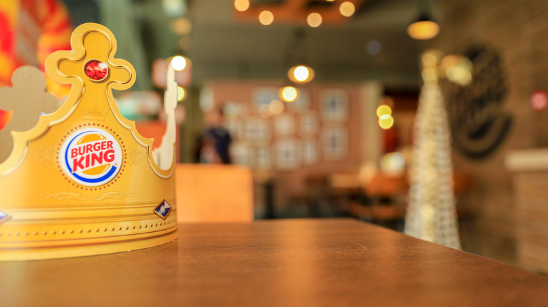 Burger King paper crown