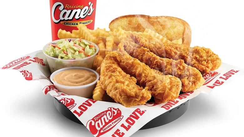 Raising Cane's combo meal