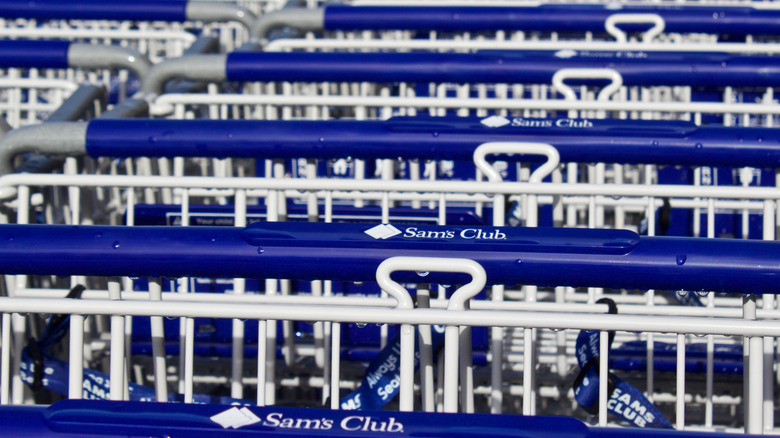 Sam's Club cart handles