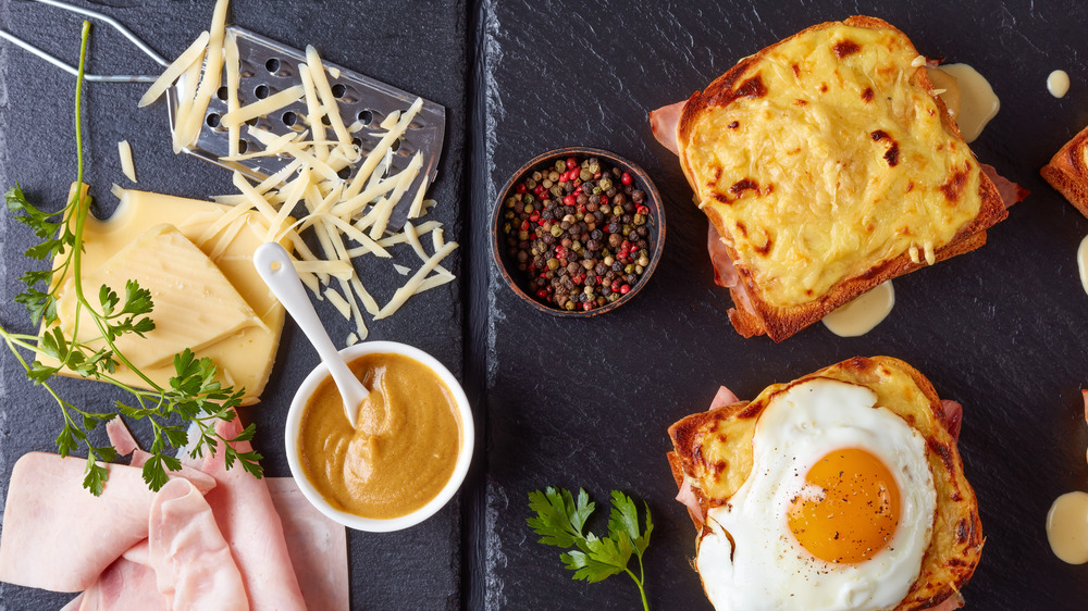 Croque Madame and Croque Monsieur