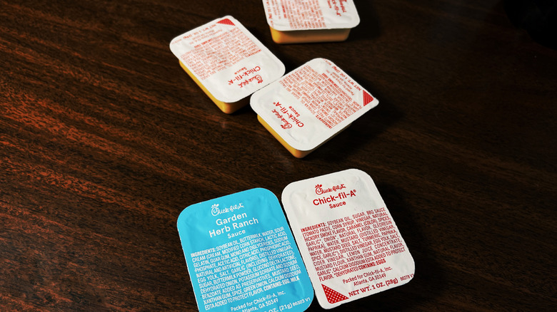 Chick-fil-A sauce packets