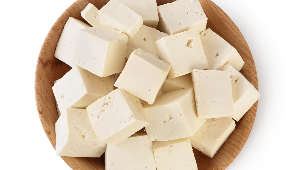 Bowl of tofu