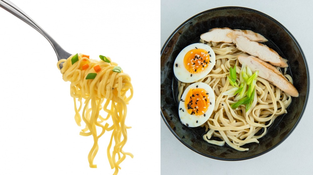 Instant noodles and ramen noodles