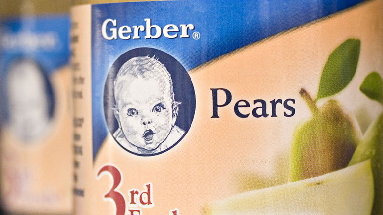Gerber jarred pears