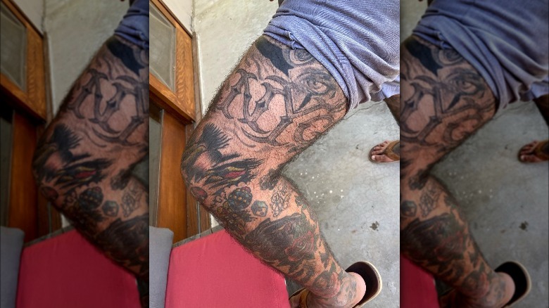 Sanchez's NYC tattoo