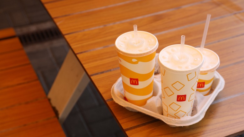 McDonalds cup lids