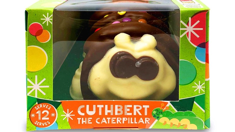 Cuthbert the Caterpillar cake from Aldi