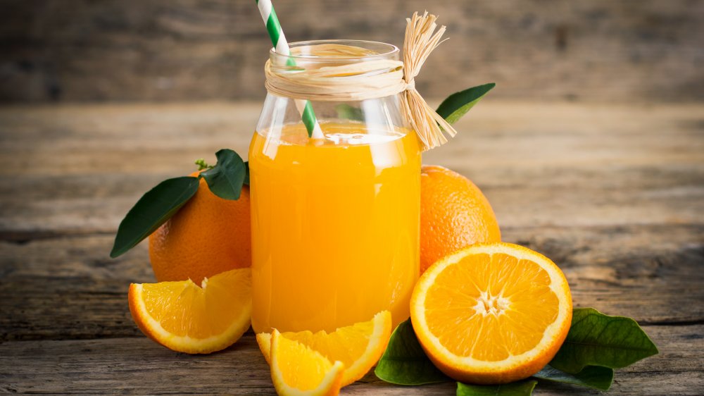 Orange juice 