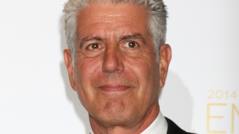 Anthony Bourdain at award's show