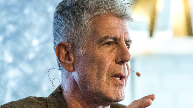 Anthony Bourdain speaking