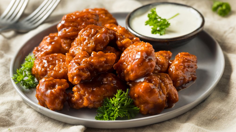 Boneless chicken wings