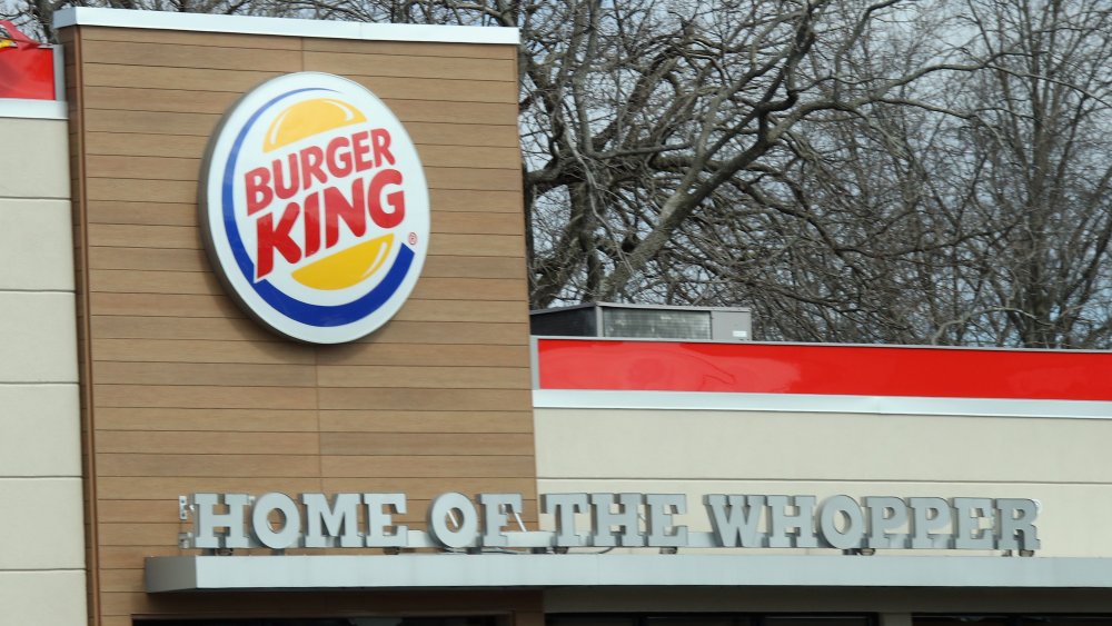 Burger King sign