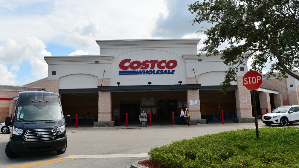 Exterior of a Costco store