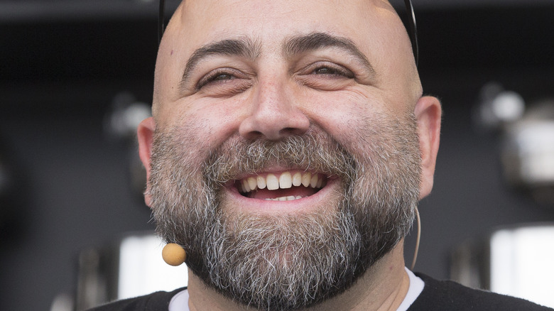 Closeup of chef Duff Goldman smiling 