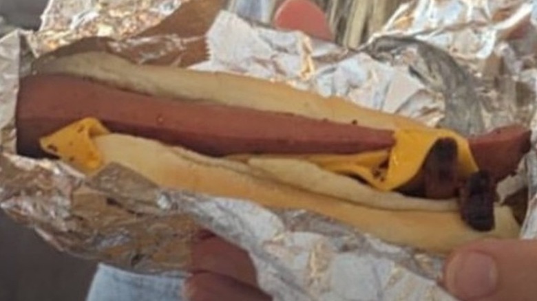 Five Guys hot dog