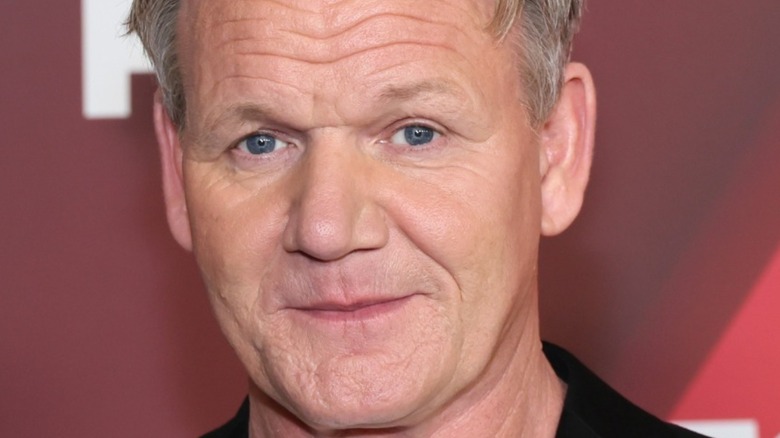 Gordon Ramsay smiling