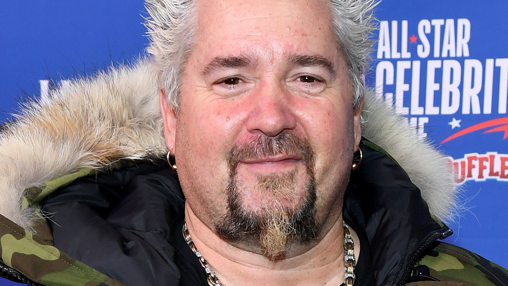 Guy Fieri posing